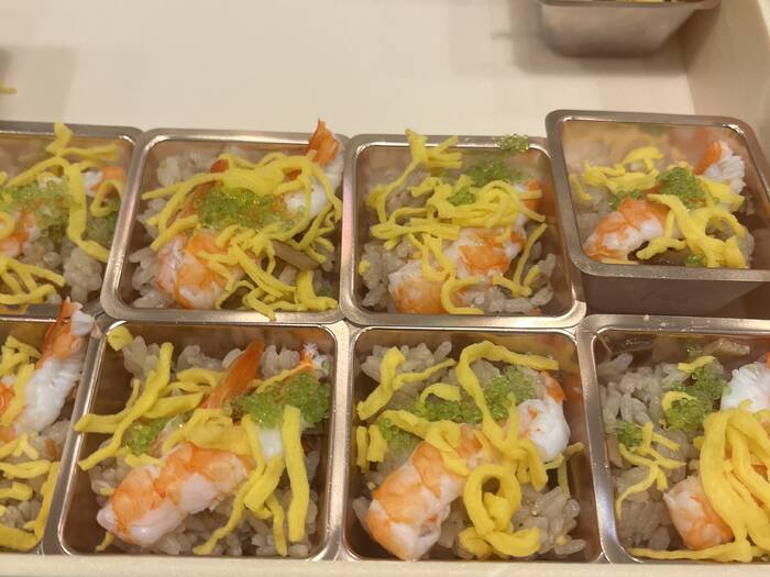 綺麗なチラシ寿司